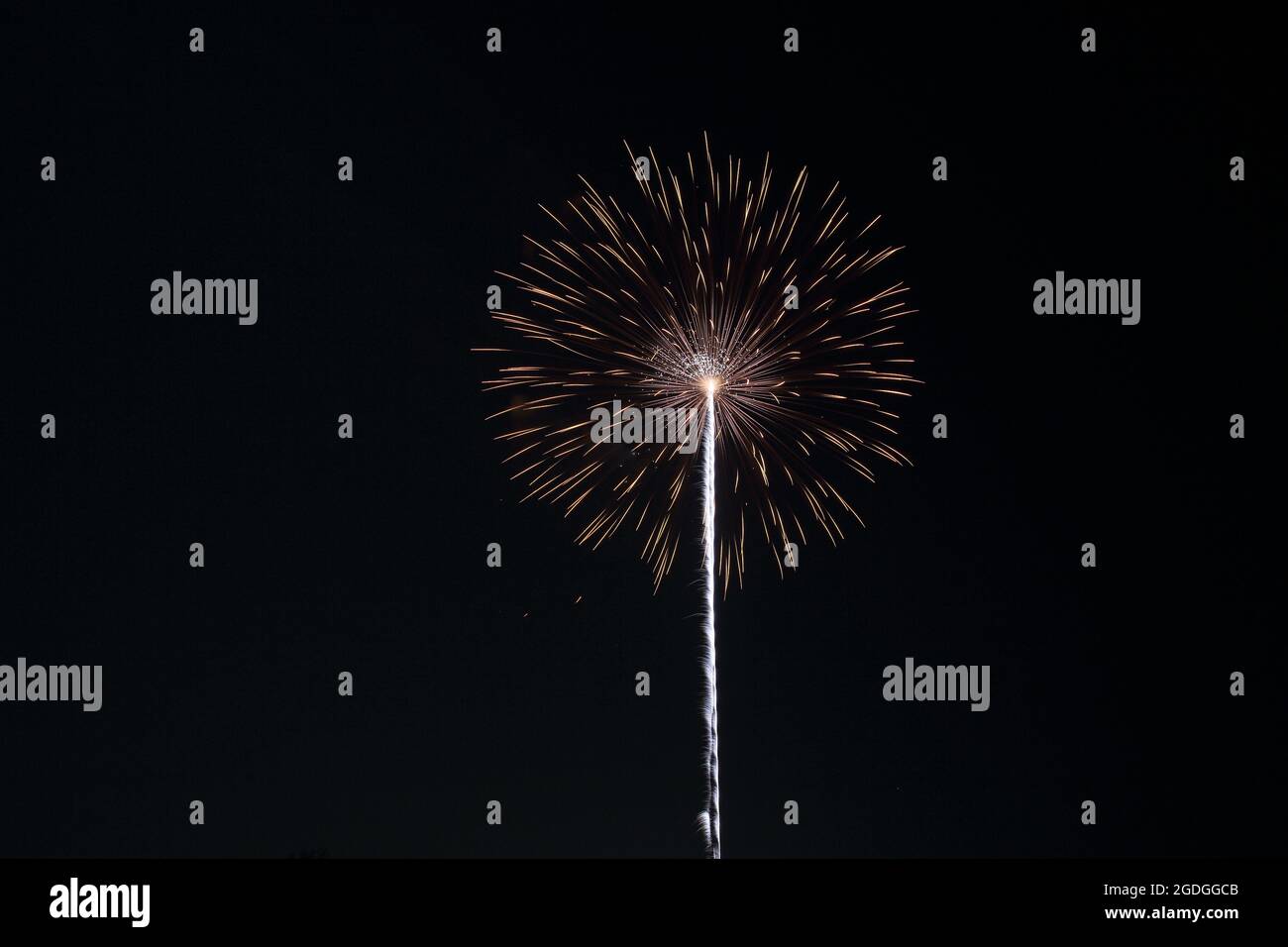 fireworks in black background Stock Photo - Alamy