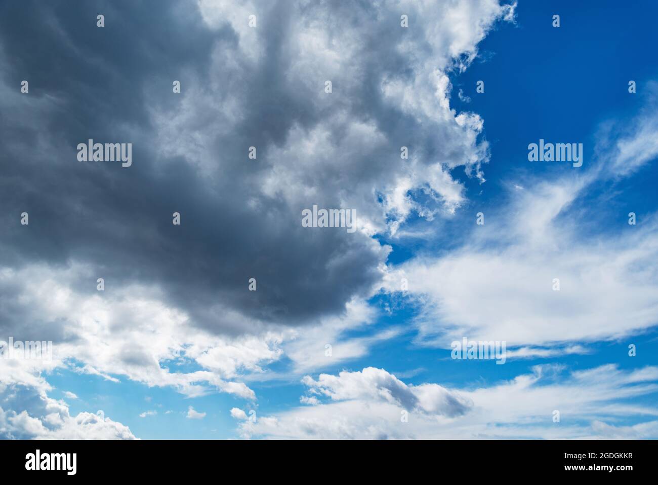 Amazing cloudscape on the sky before the rain Stock Photo - Alamy