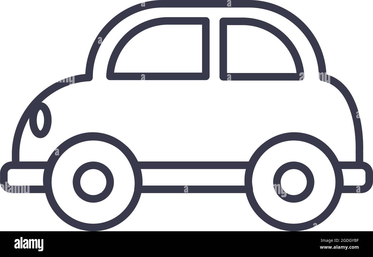 car icon on white background Stock Vector Image & Art - Alamy