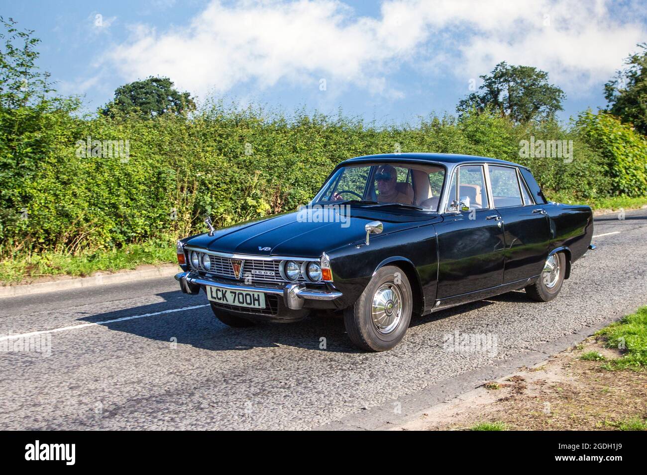 1970 driving uk road hi-res stock photography and images - Alamy