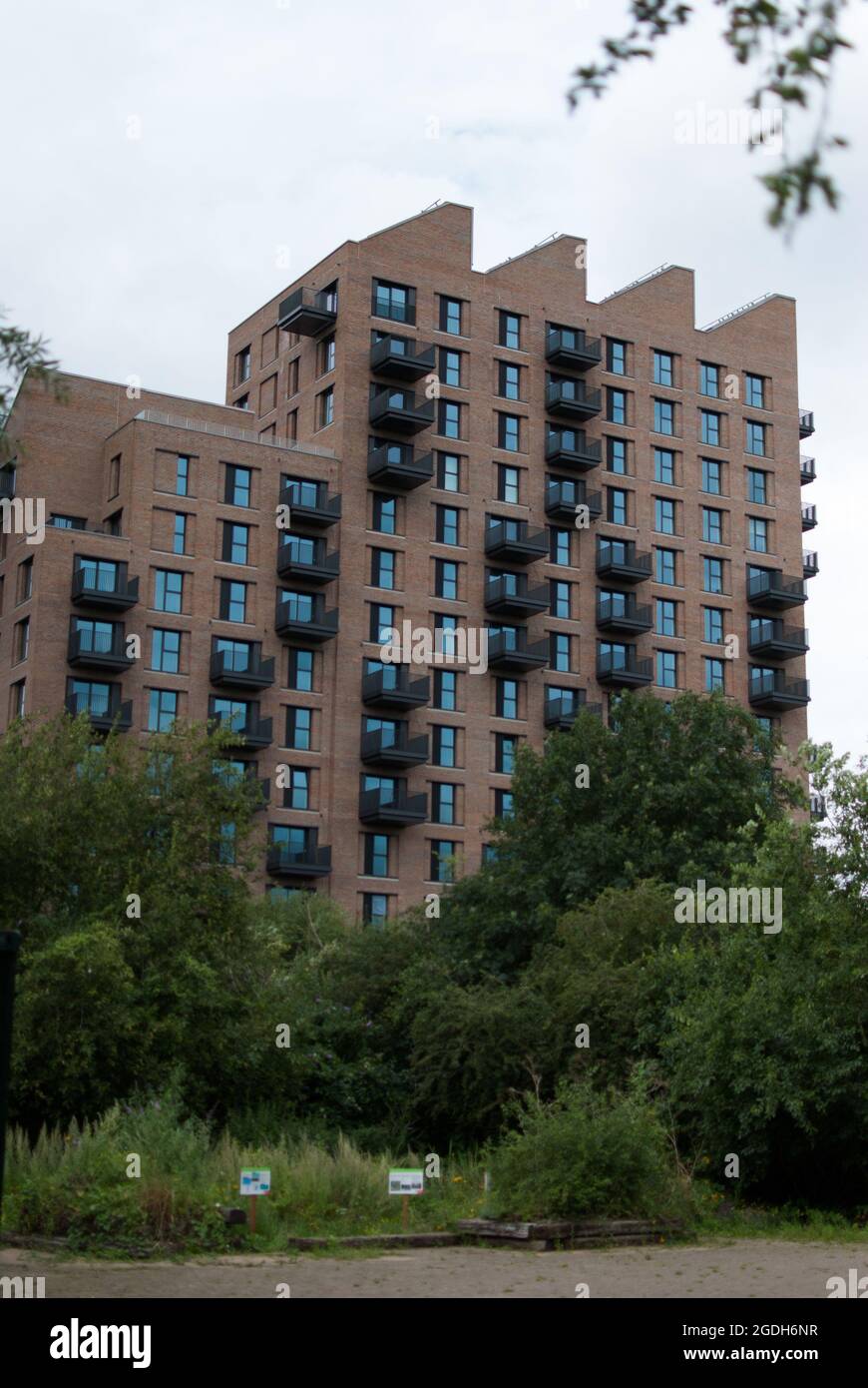 Walthamstow Wetlands, London UK, 2021-08-13. Walthamstow Wetlands and surroundings is a place to go for a drive and places of interest for photography. Credit: Picture Capital/Alamy Live News Stock Photo