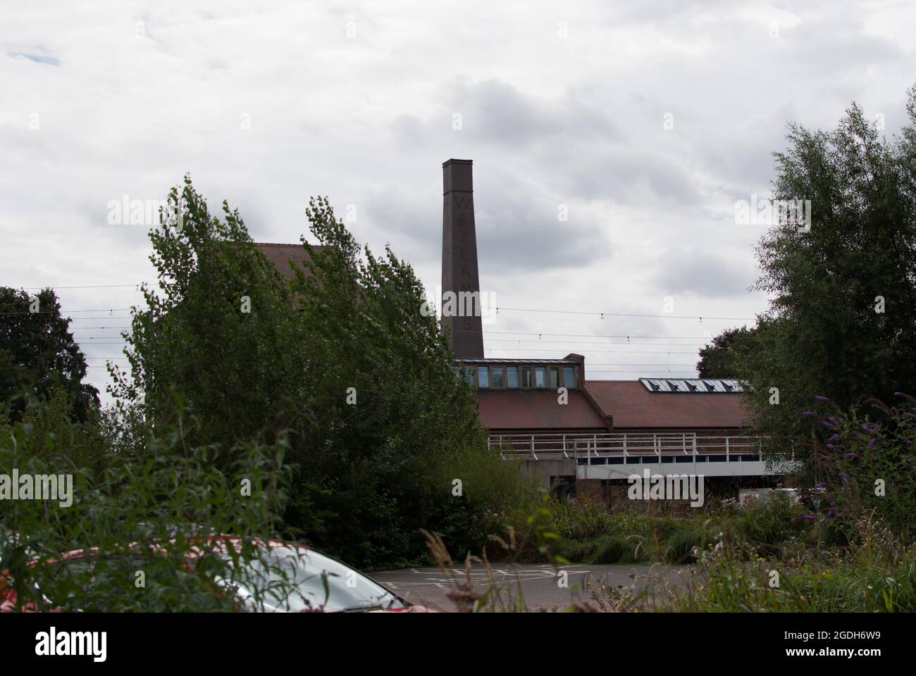 Walthamstow Wetlands, London UK, 2021-08-13. Walthamstow Wetlands and surroundings is a place to go for a drive and places of interest for photography. Credit: Picture Capital/Alamy Live News Stock Photo