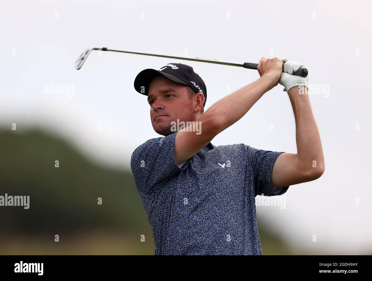 Dale Whitnell on the 3rd during day two of the Cazoo Classic at the