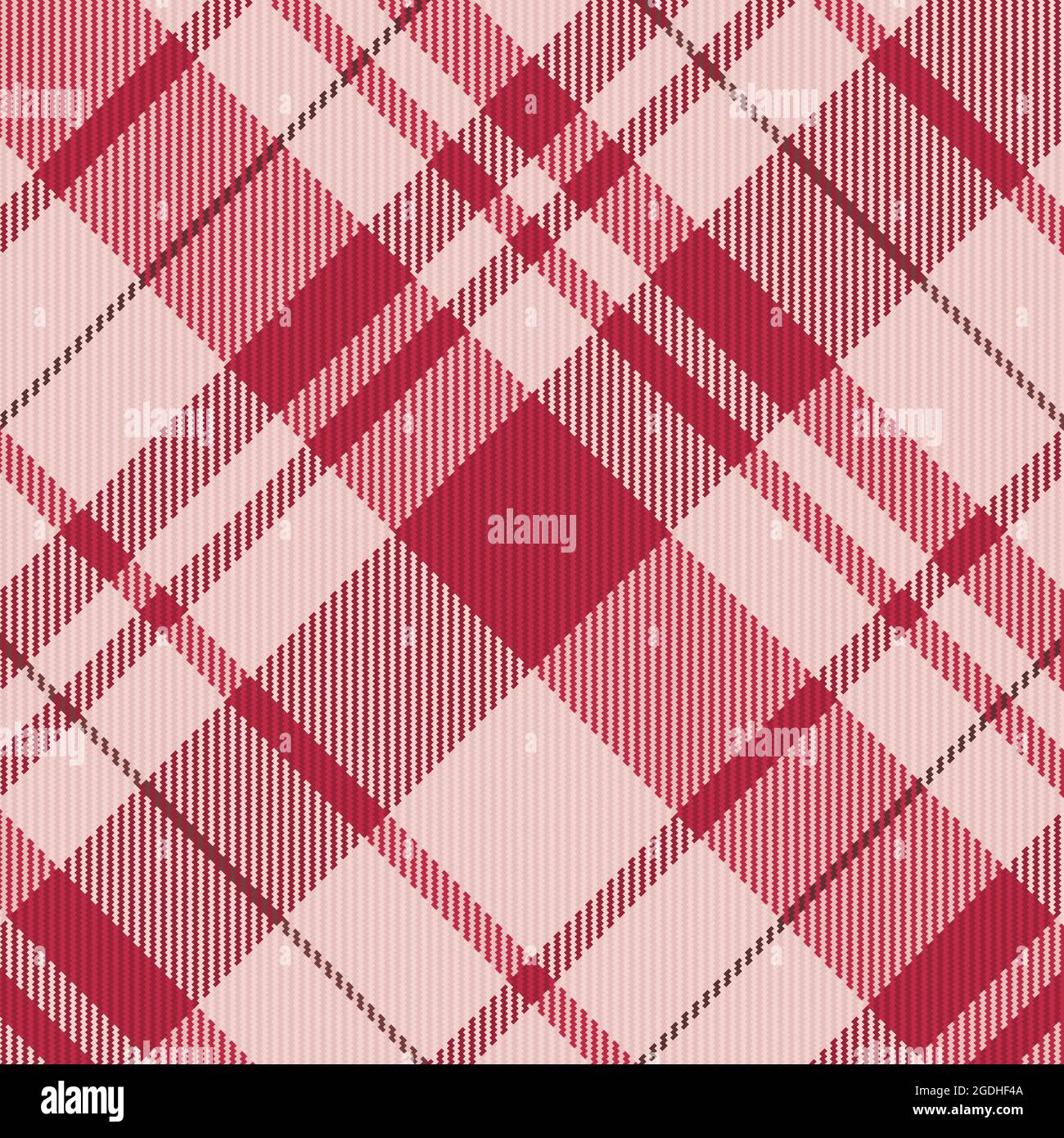 Seamless checkered pattern background. fabric texture. Vector
