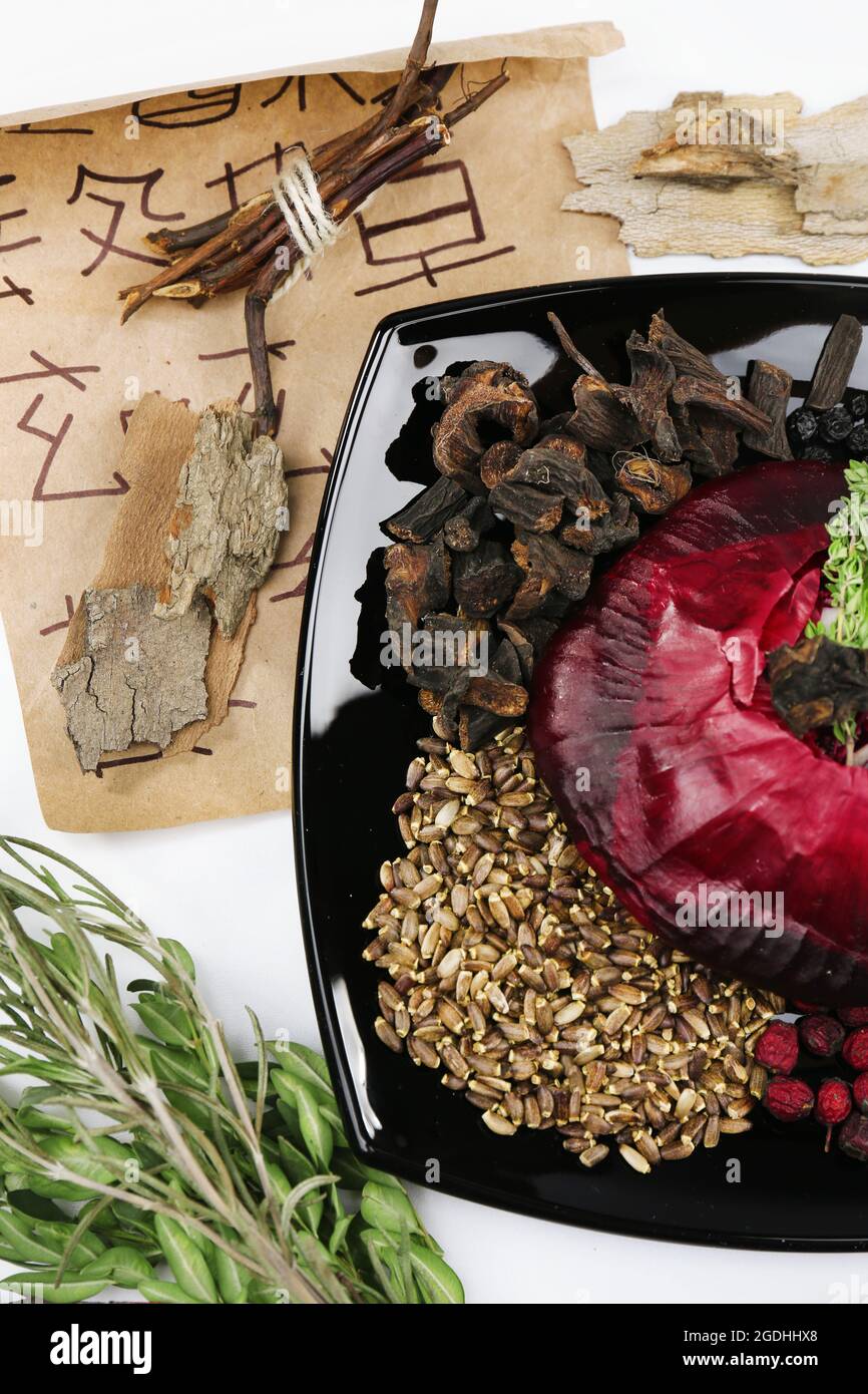 Traditional chinese herbal medicine ingredients with not real