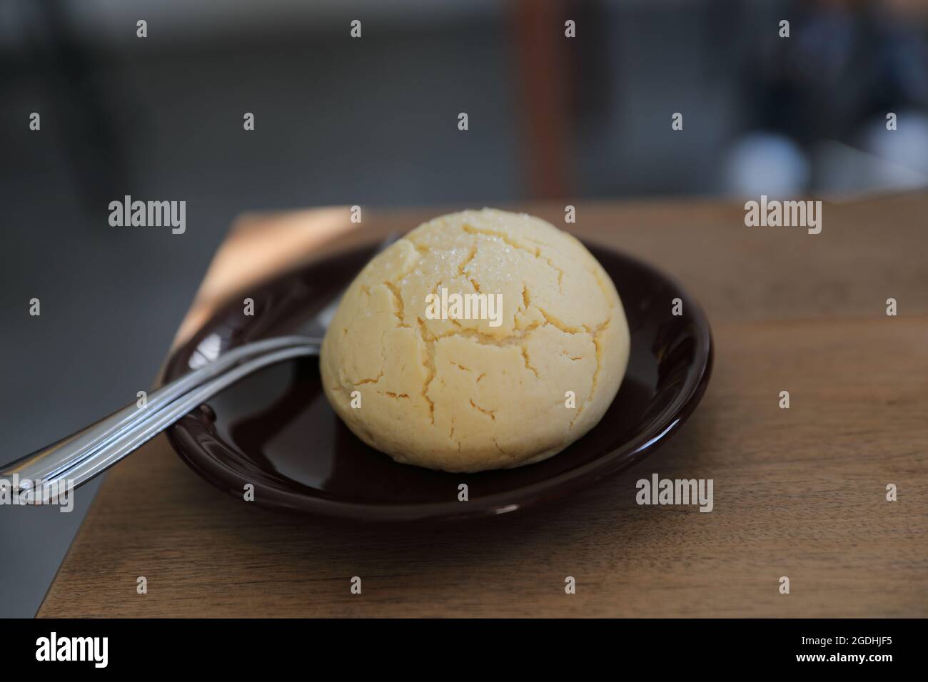 Melonpan melon bread japanese bakery style Stock Photo Alamy