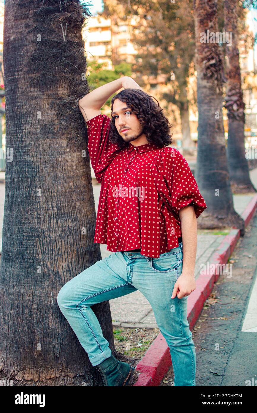 Hispanic model hi-res stock photography and images - Alamy
