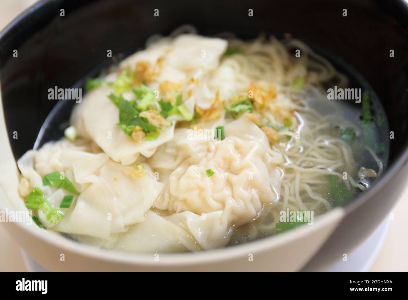 noodle and dumpling Stock Photo Alamy