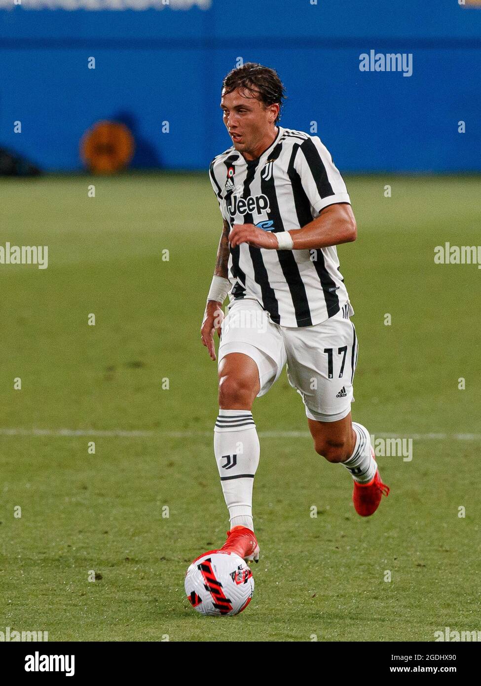 Luca Pellegrini of Juventus FC during the Trofeu Joan Gamper match