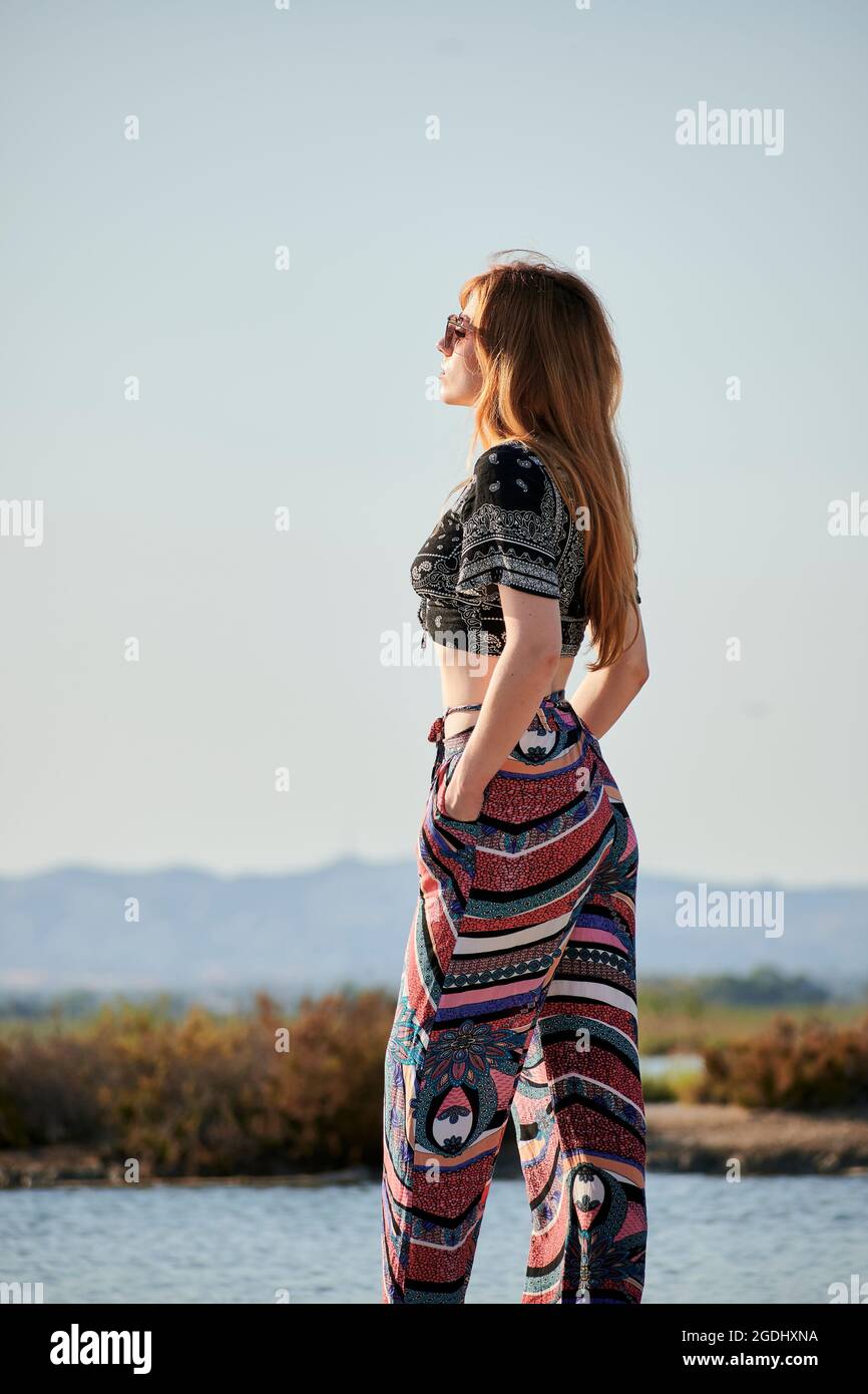 Serious woman sunglasses hi-res stock photography and images - Alamy