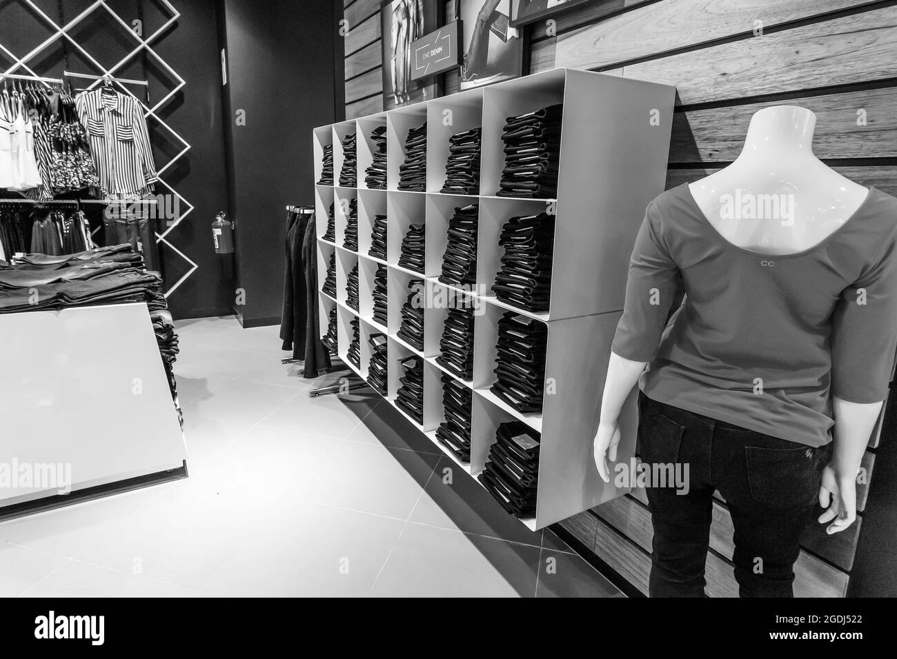 JOHANNESBURG, SOUTH AFRICA - Jan 06, 2021: A view of plus size clothing