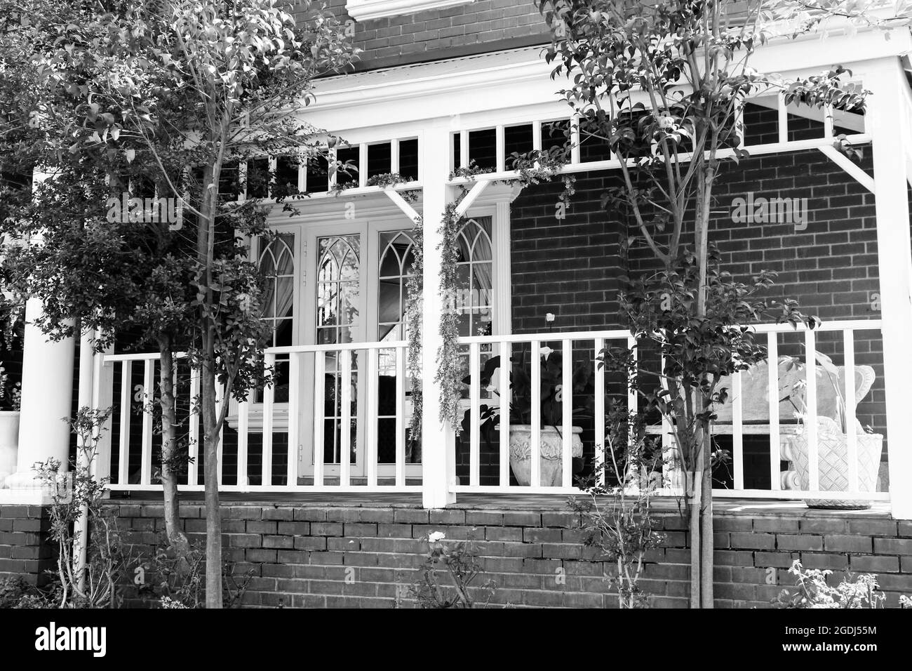 JOHANNESBURG, SOUTH AFRICA Jan 06, 2021 Upmarket wealthy suburban