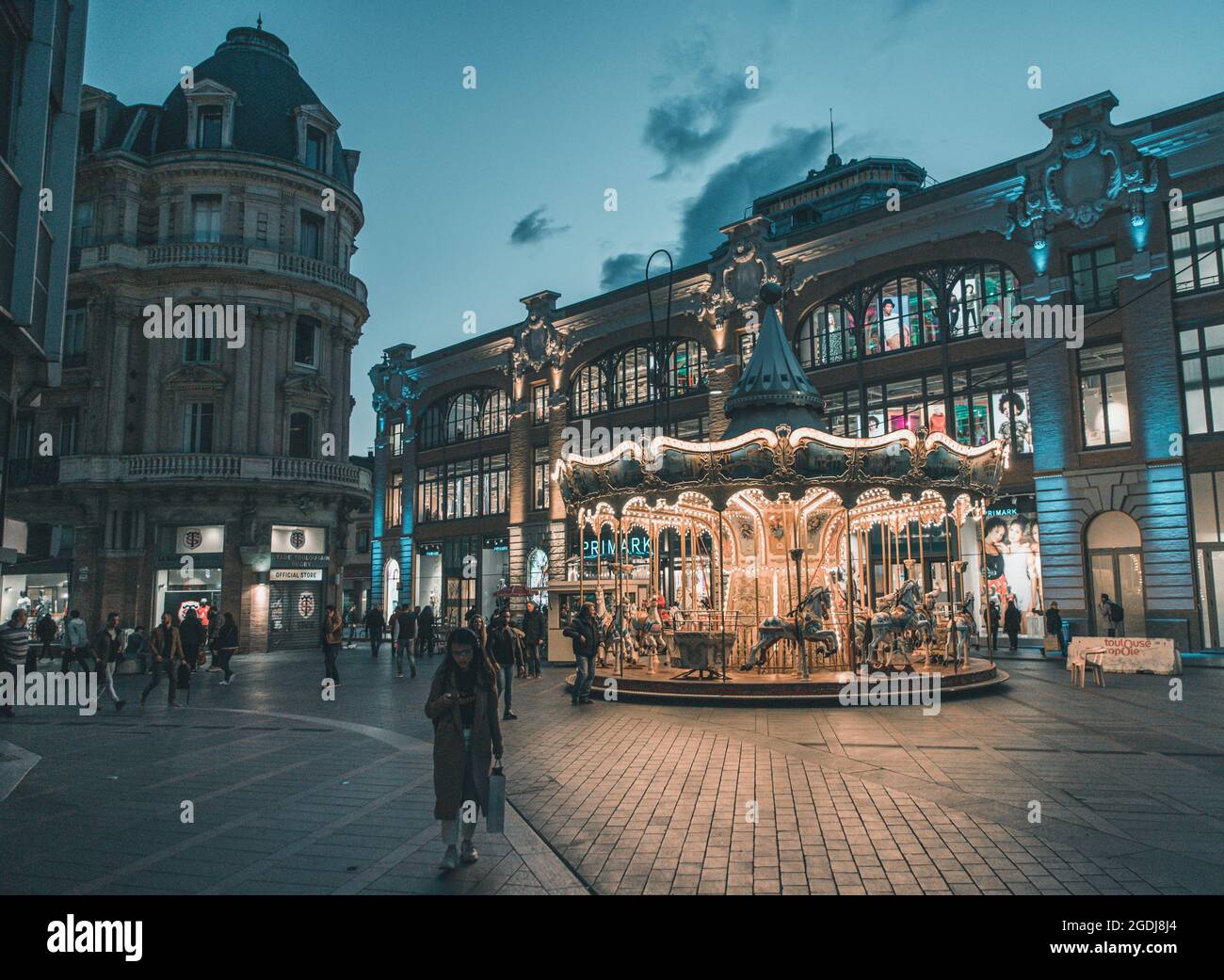 View of Toulouse street Stock Photo Alamy
