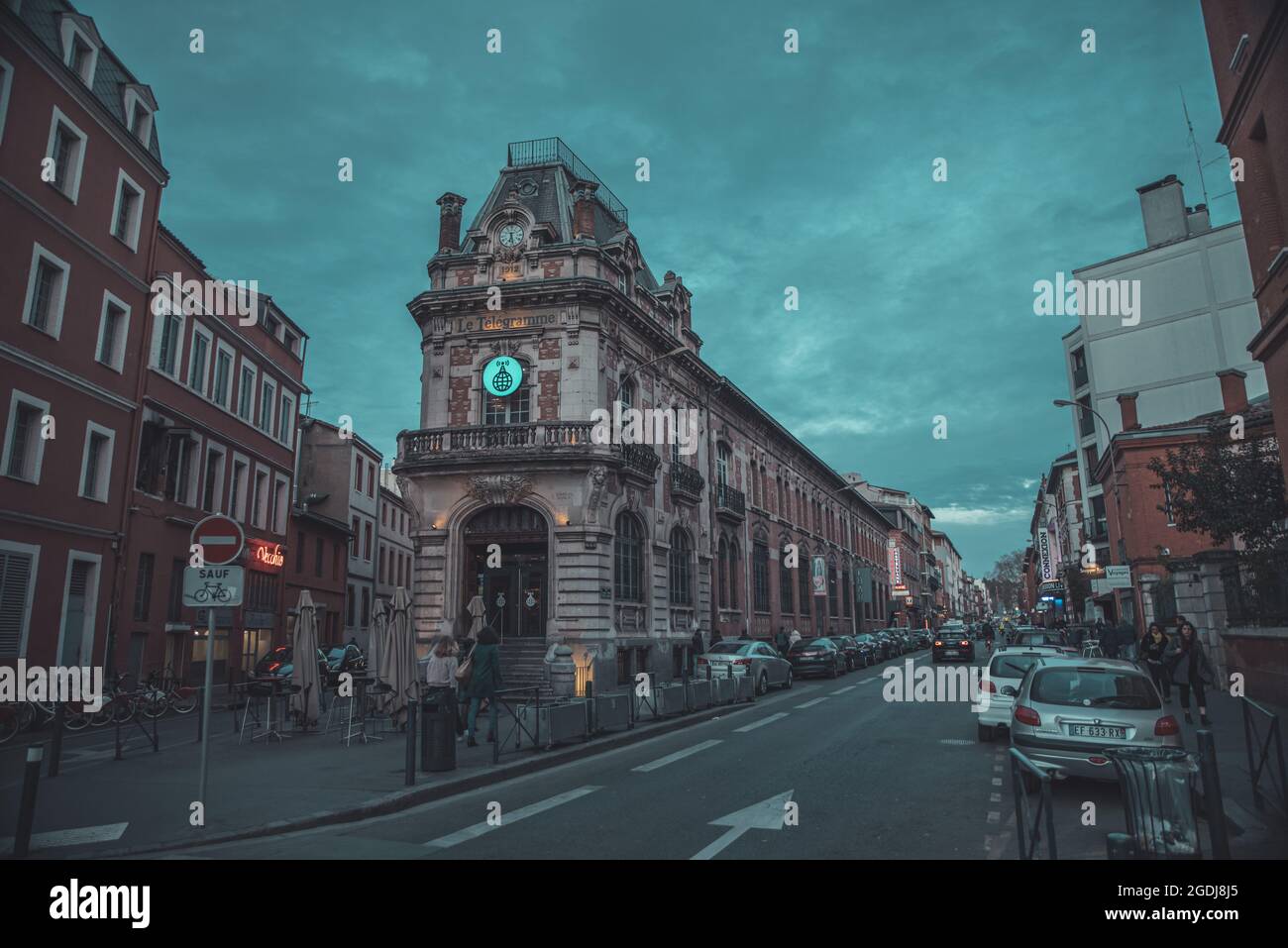 View of Toulouse street Stock Photo Alamy