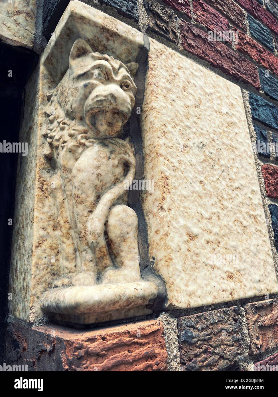 Animal Stone Carving, The Renwick Hotel New York City, Curio Collection by Hilton, USA, 2021 Stock Photo