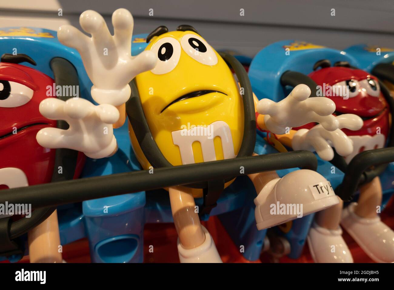 M&M's World Store, Times Square, New York City, USA 2021 Stock Photo