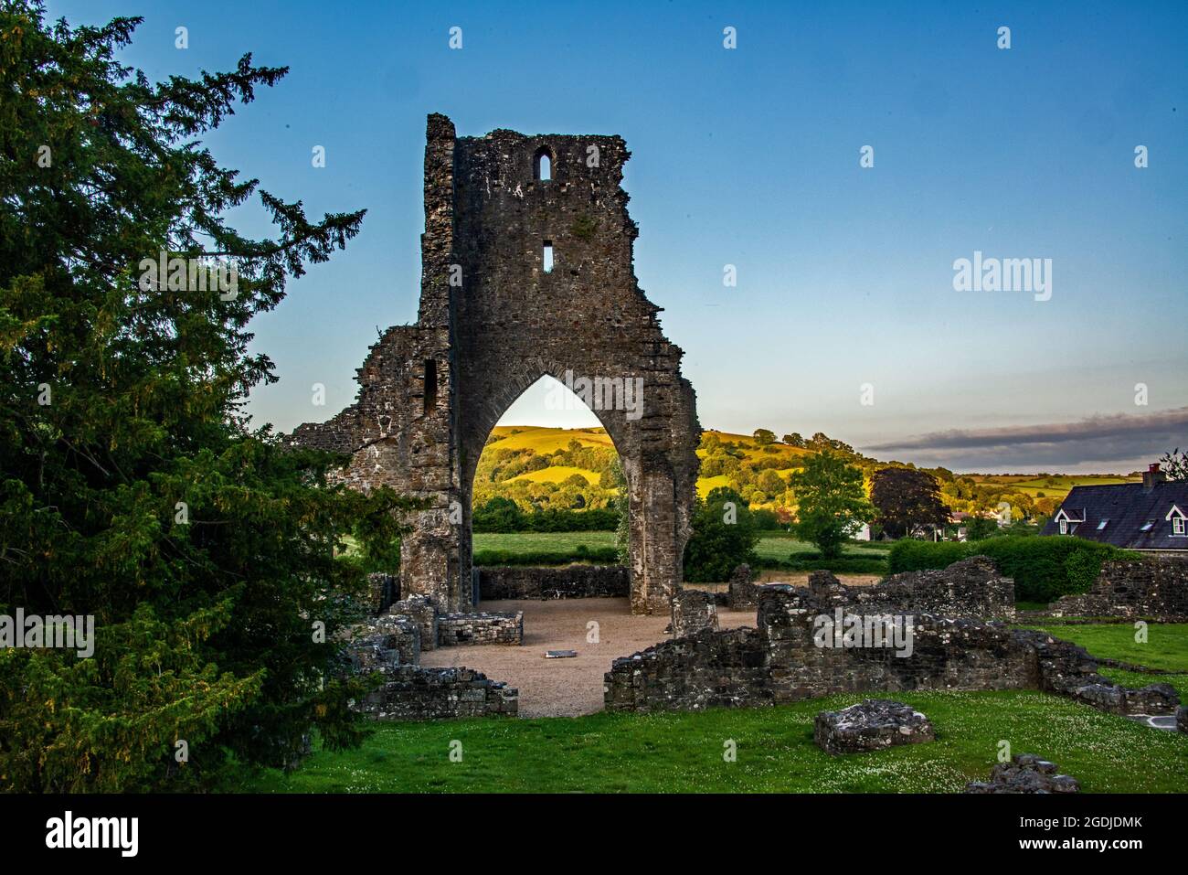 Talley Abbey, (Welsh: Abaty Talyllychau). Carmarthenshire, Wales. UK Stock Photo