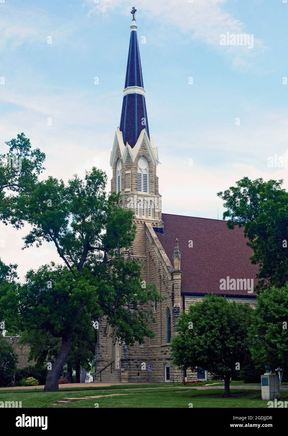 St. Joseph Catholic Church in Flush, Kansas, 2021 Stock Photo Alamy