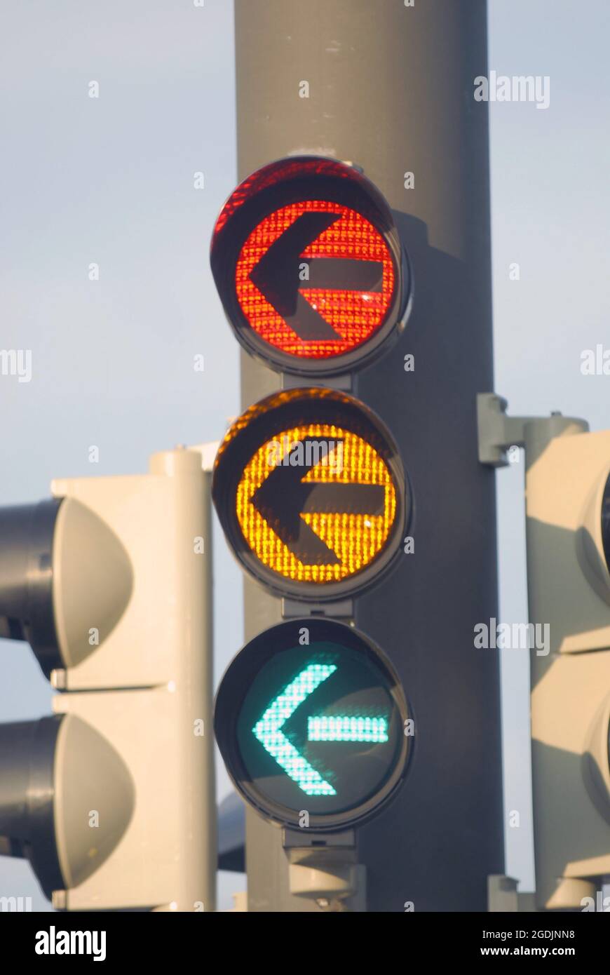 Green traffic light arrow hires stock photography and images Alamy