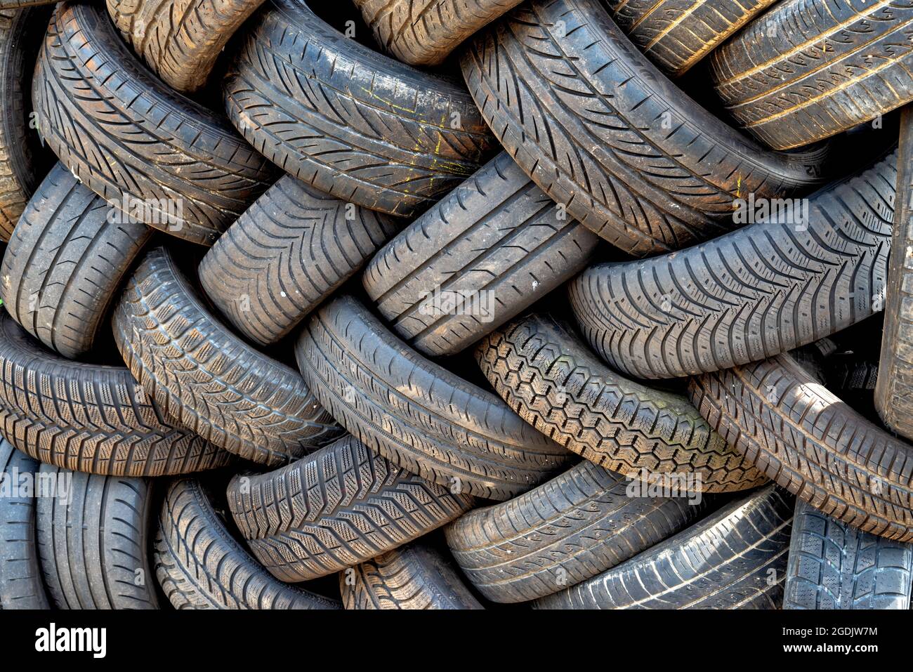 Used tire disposal hires stock photography and images Alamy