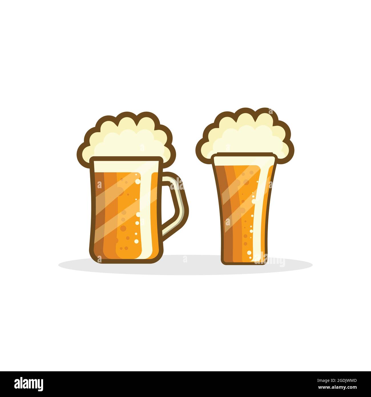 Beer Glasses Modern Style Illustration With Simple Line Beer Glasses Vector Image On White Background Stock Vector Image Art Alamy Beer Glasses Modern Style Illustration With Simple Line Beer Glasses Vector Image On White Background Stock Vector Image Art Alamy