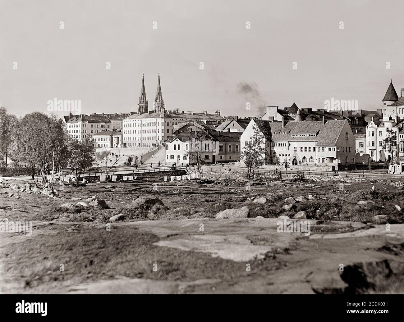 Local, Scandanavian, turn of the century architecture in Helsinki ...