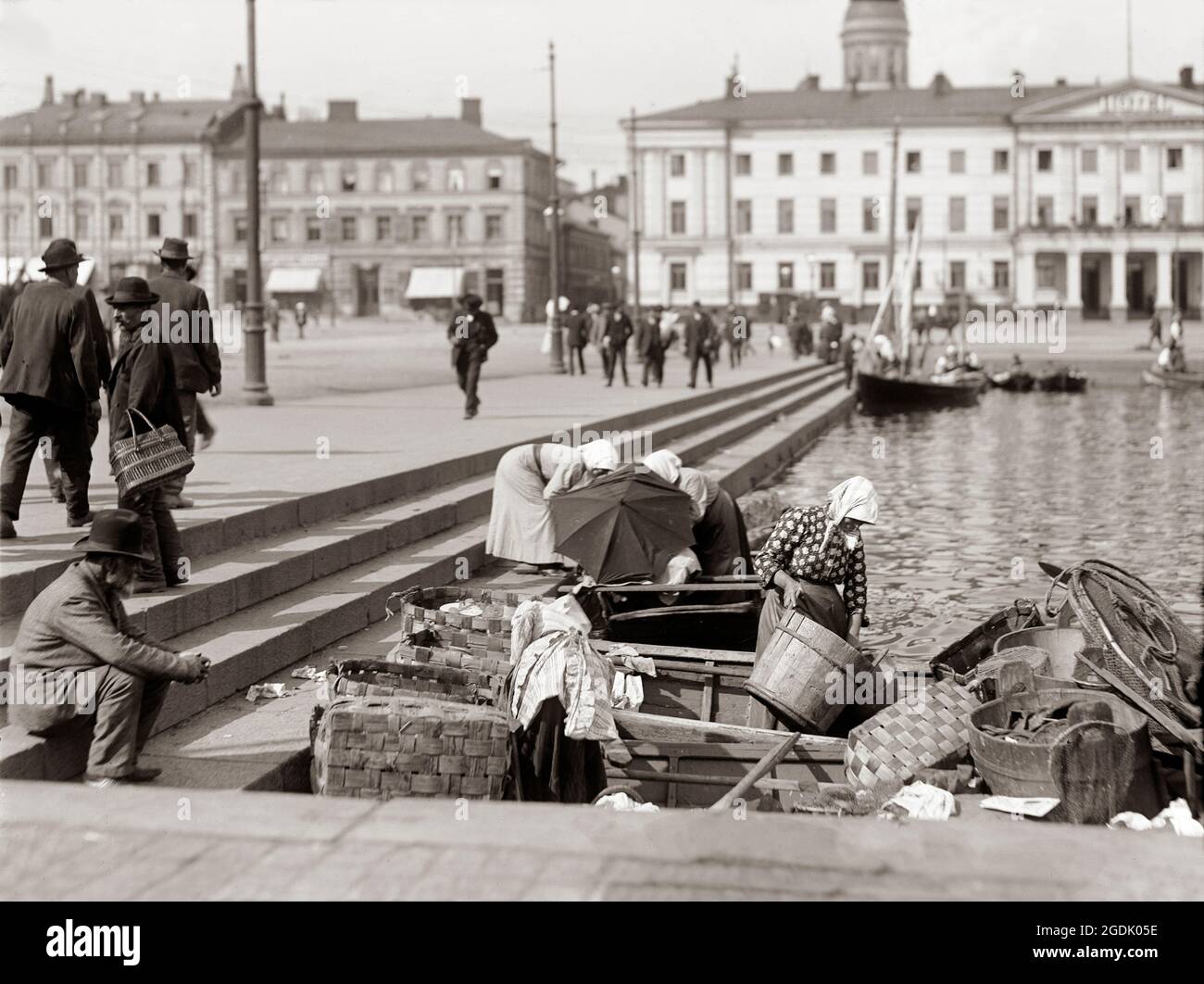 Local, Scandanavian, turn of the century architecture in Helsinki ...