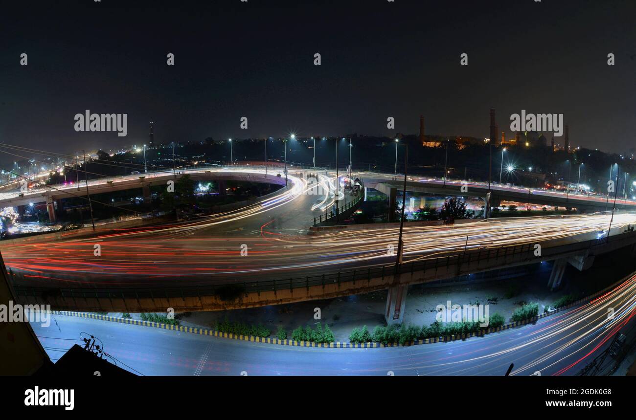 Lahore, Pakistan. 14th Aug, 2021. A stunning view of Punjab assembly
