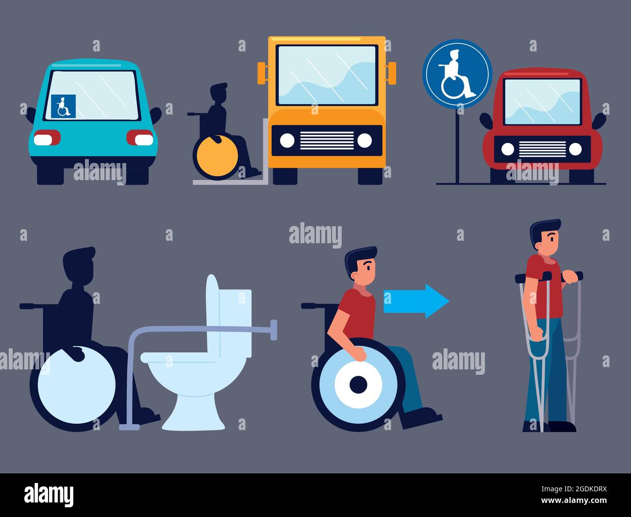 accessibility for disabled Stock Vector Image & Art Alamy