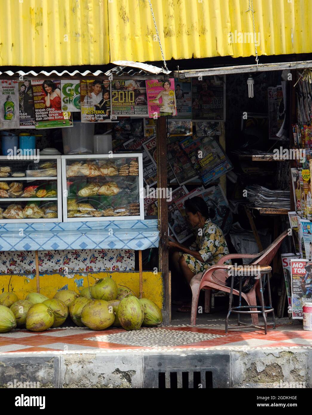 Yogyakarta, Java, Indonesia, Street scenes Stock Photo