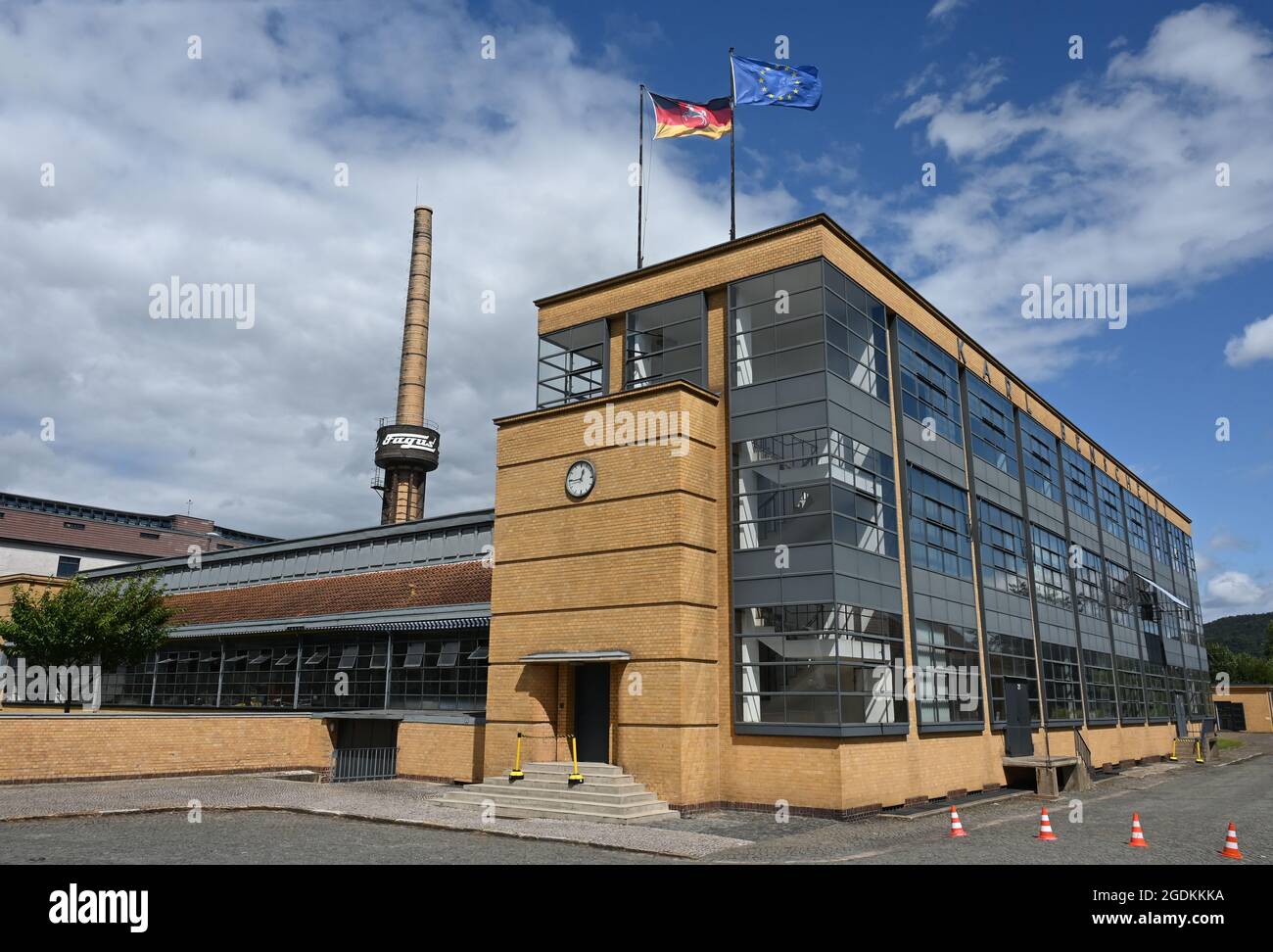 World cultural heritage Bauhaus architecture, Fagus shoe last factory, one  of the first buildings by Walter Gropius Stock Photo - Alamy