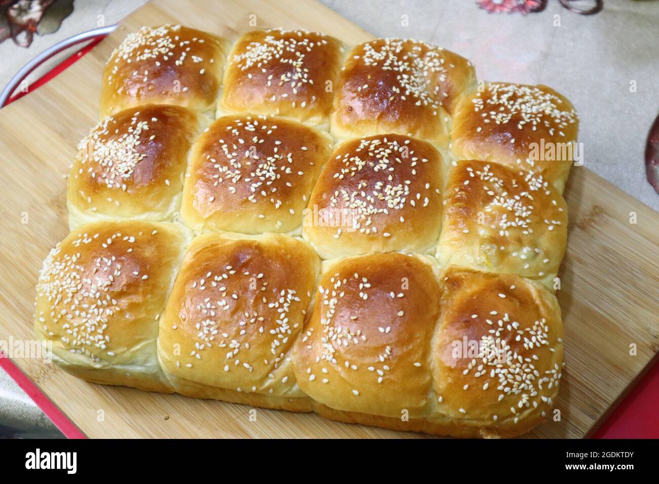 freshly baked hawaiian bread rolls Stock Photo Alamy