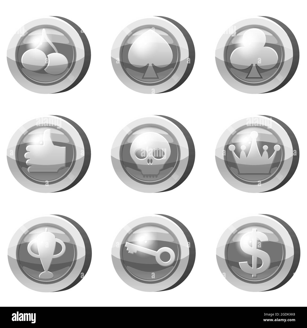 Bright gambling Black and White Stock Photos & Images - Alamy