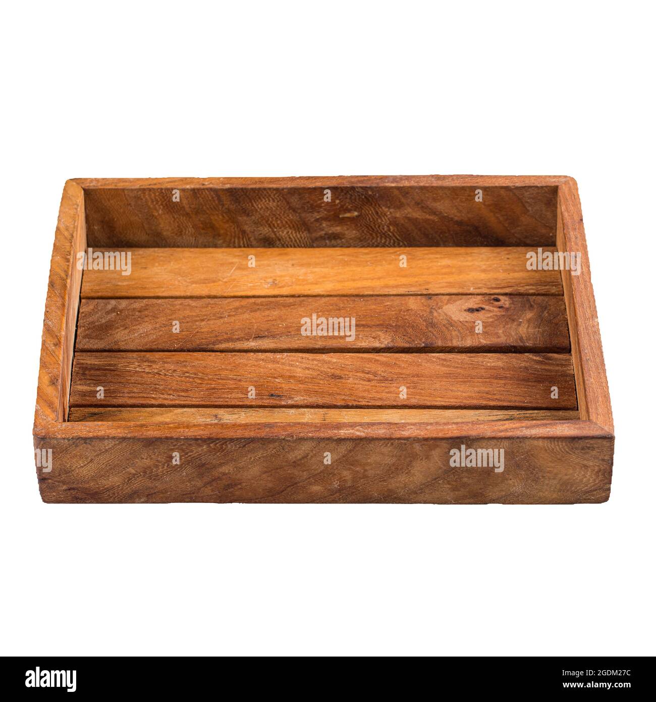 Wooden vintage dark brown serving tray Stock Photo Alamy