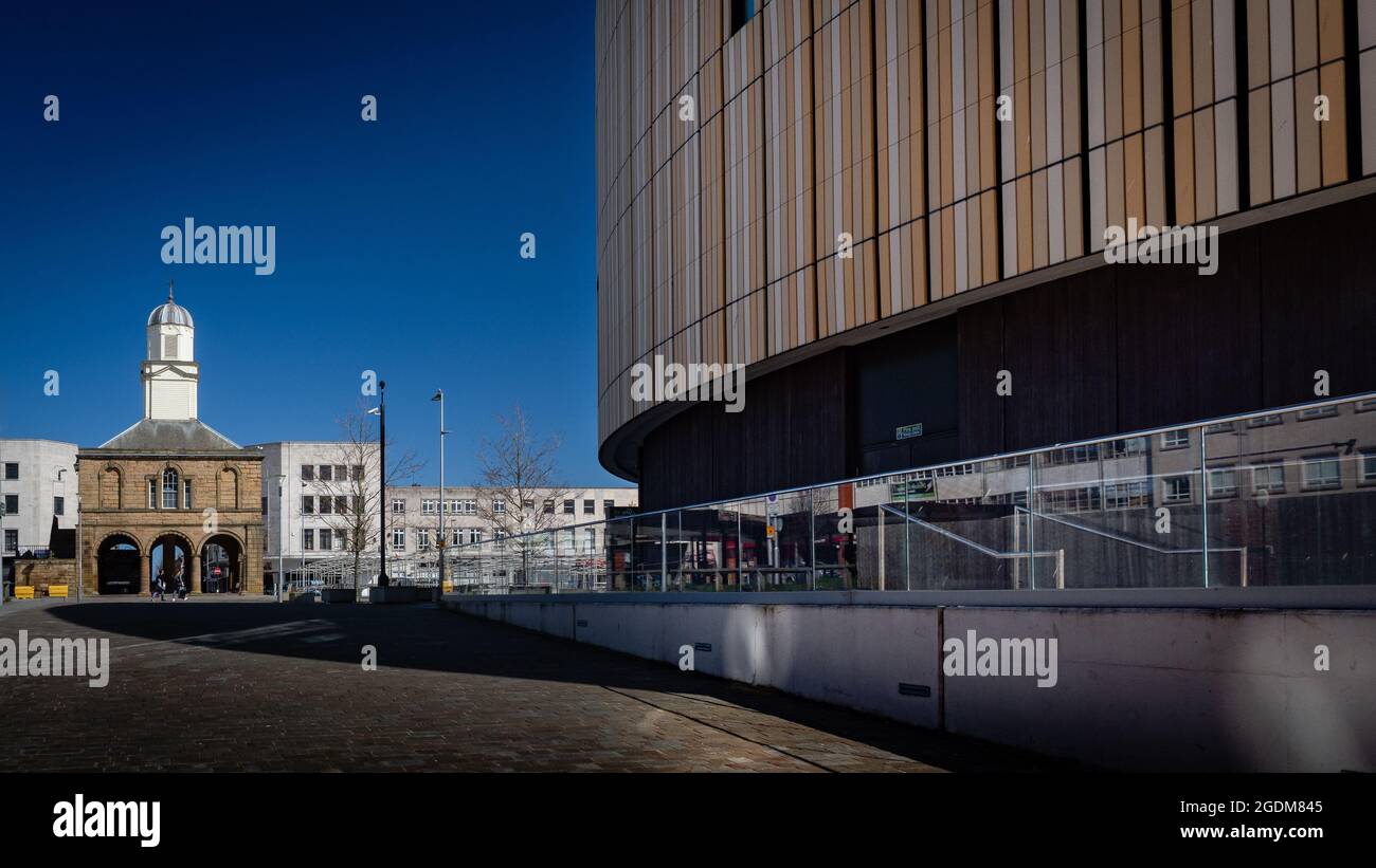 Market Place, South Shields, Tyneside Stock Photo Alamy