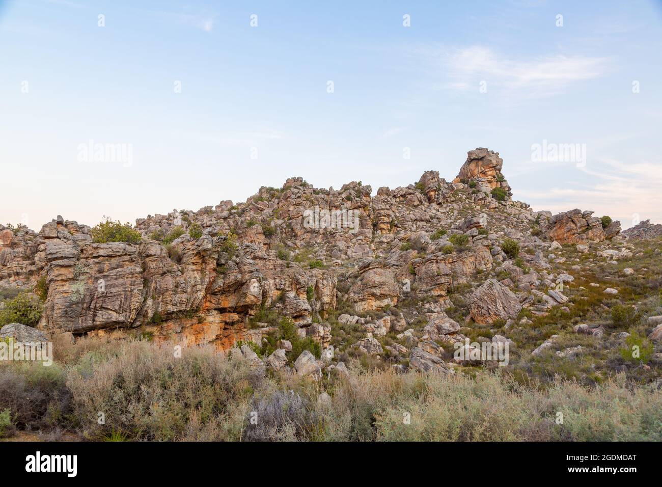 South African Rocks Rocks and Stone Formations close to Ceres in the Western Cape of South ...