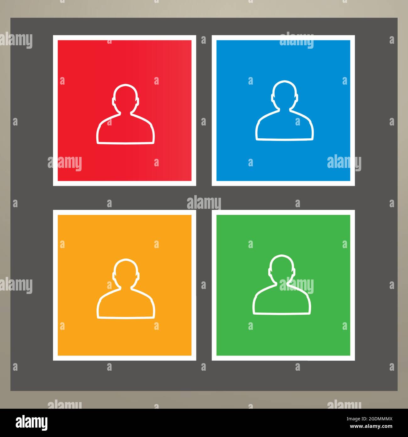 Set of four colorful vector speech bubbles Stock Vector Image & Art - Alamy