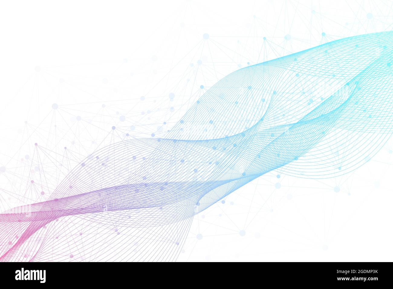 Modern futuristic background of the scientific hexagonal pattern ...