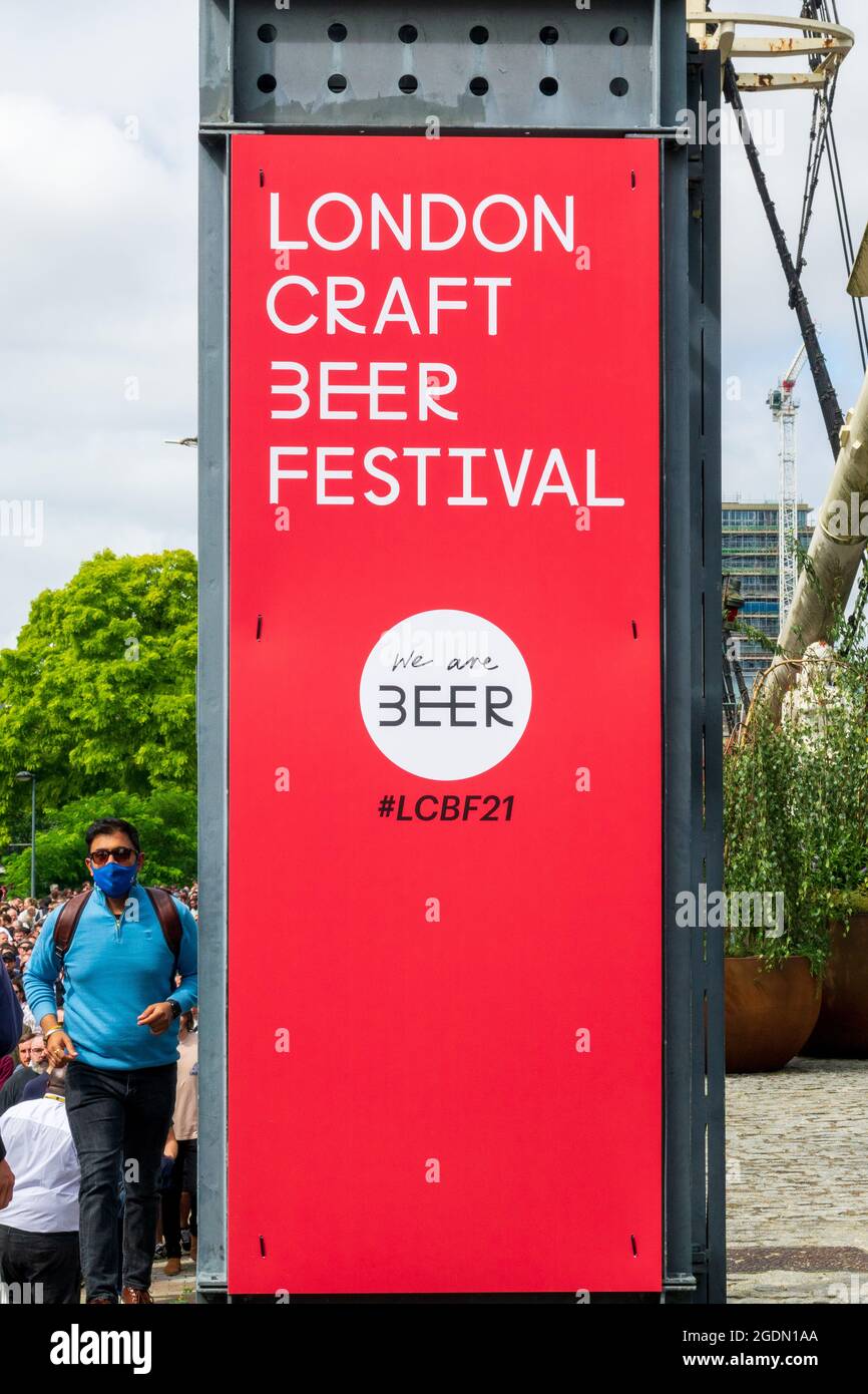 Tobacco dock london craft beer hi-res stock photography and images