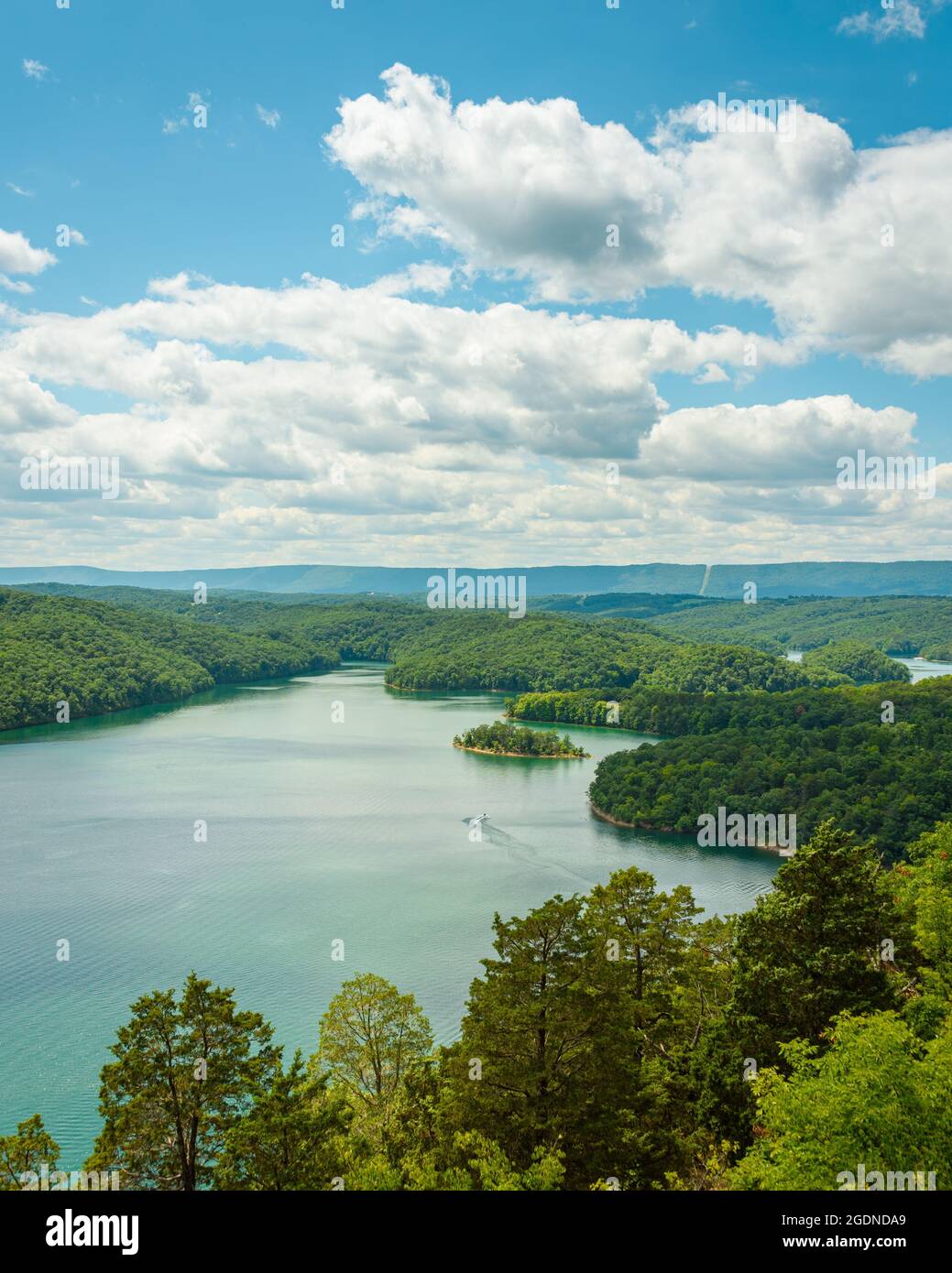 View of Raystown Lake from Hawns Overlook, in Huntington, Pennsylvania Stock Photo Alamy