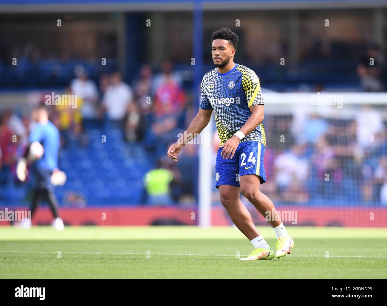 Stamford Bridge, London, UK. 14th Aug, 2021. Premier League football ...