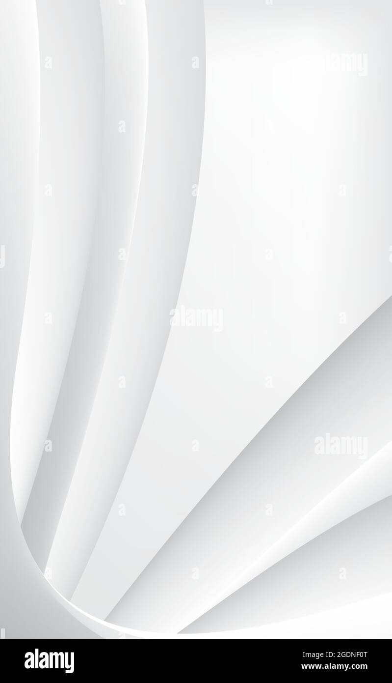 Abstract gray background with shadows and lines - Vector illustration ...