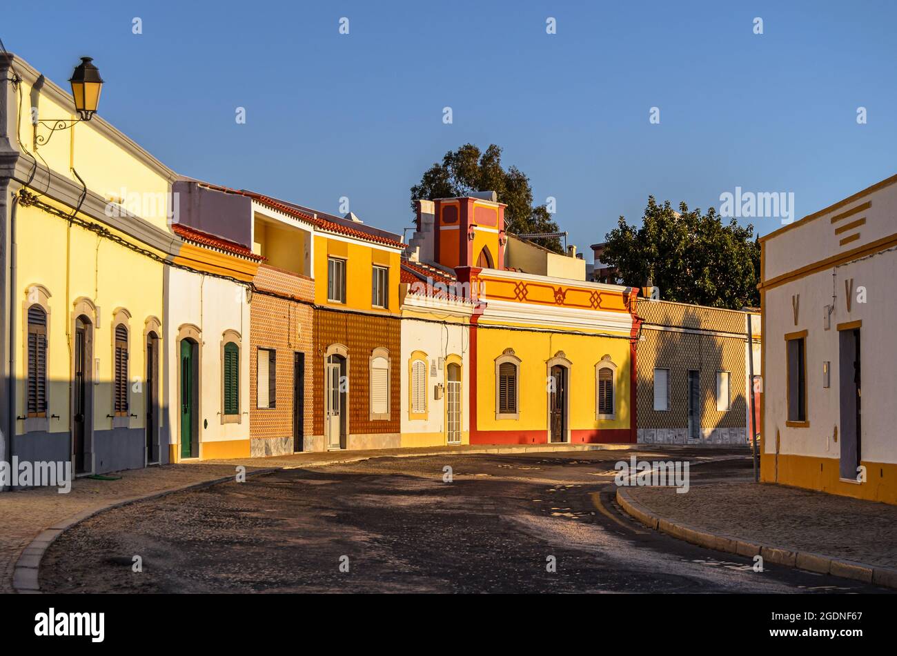 View of Castro Marim Village in Algarve Portugal Stock Photo