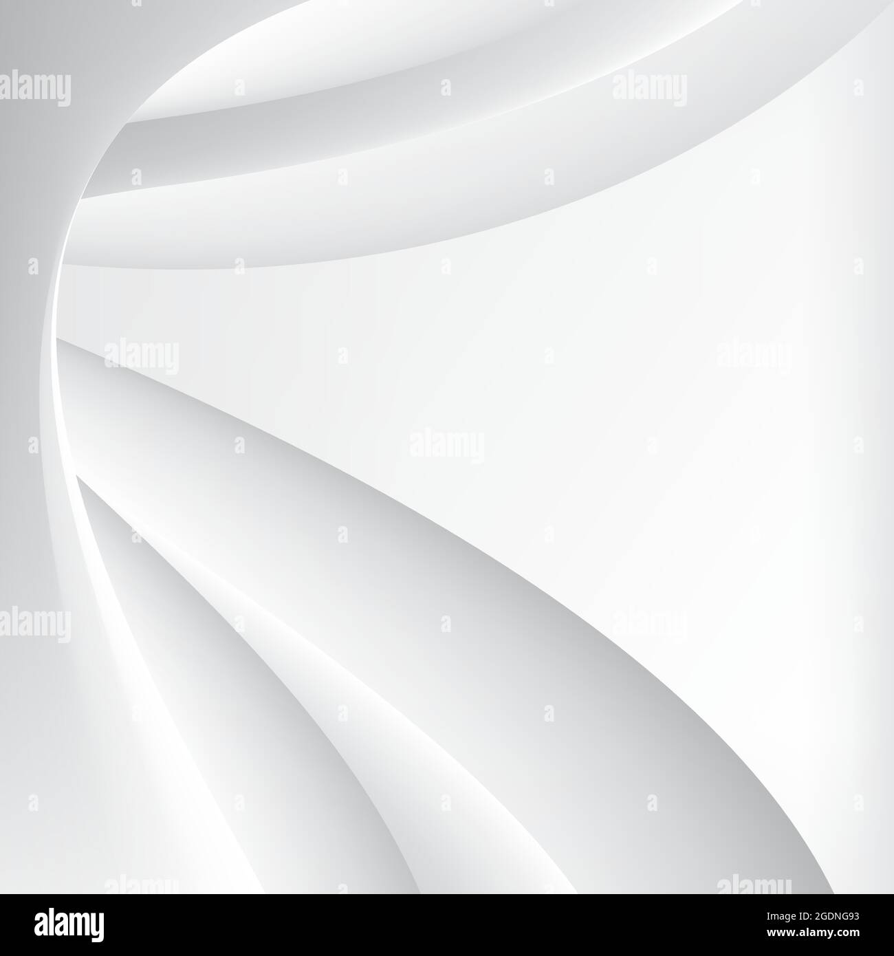 Abstract gray background with shadows and lines - Vector illustration ...