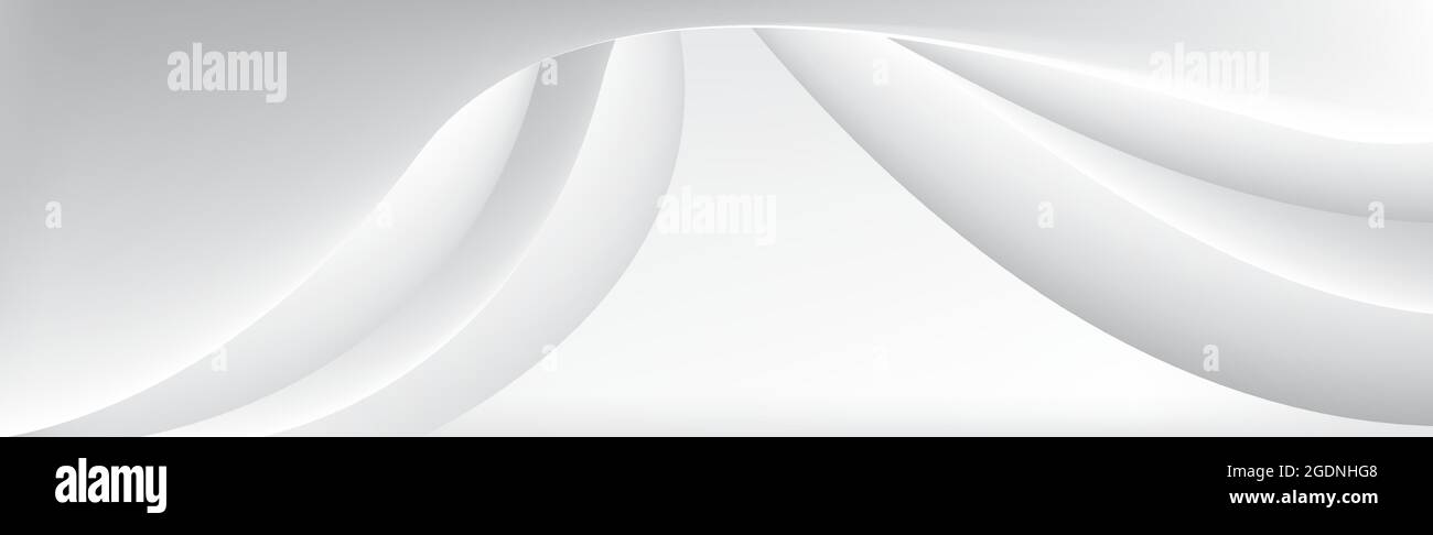 Abstract gray background with shadows and lines - Vector illustration ...