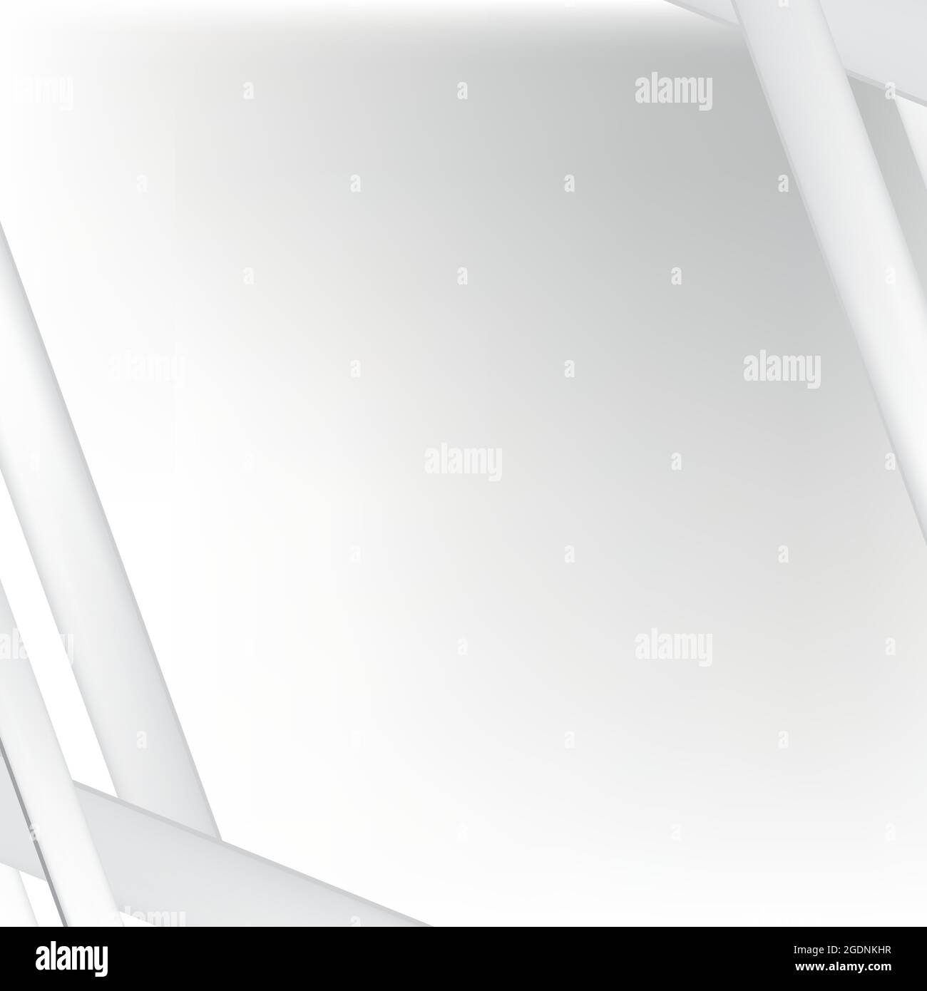 Abstract gray background with shadows and lines - Vector illustration ...