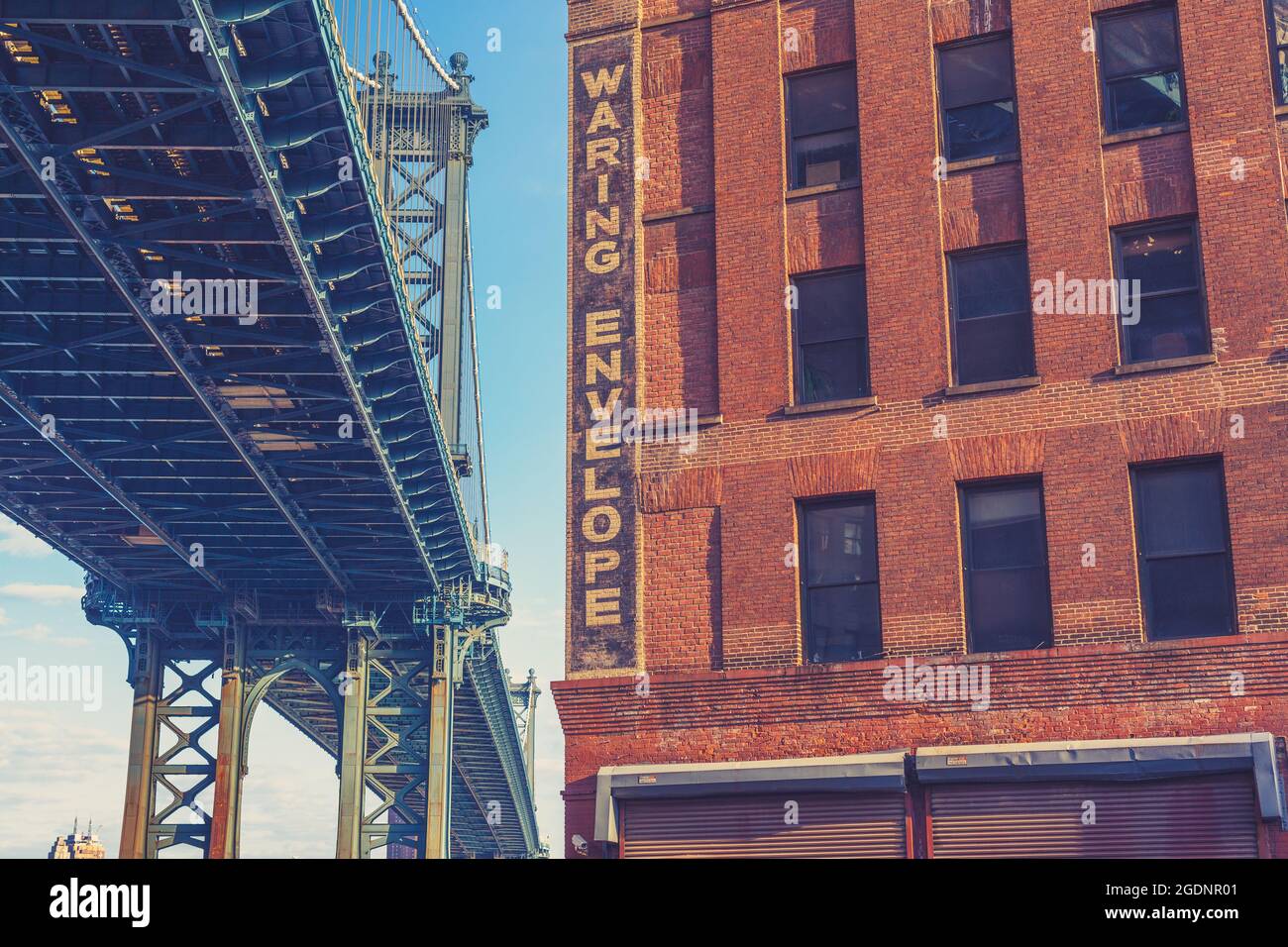 Streets of Dumbo New York Stock Photo