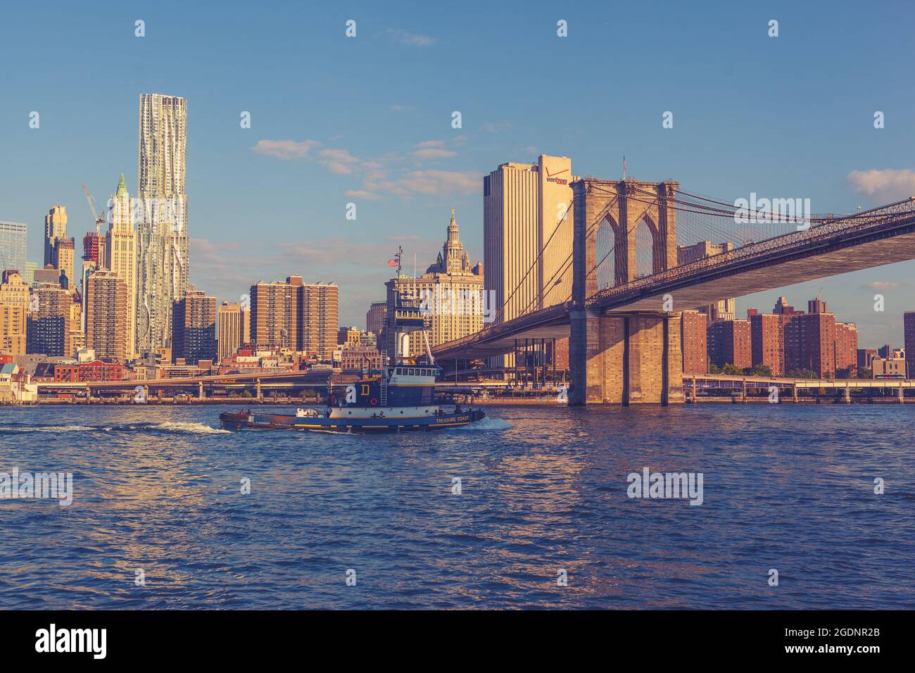 Streets of Dumbo New York Stock Photo