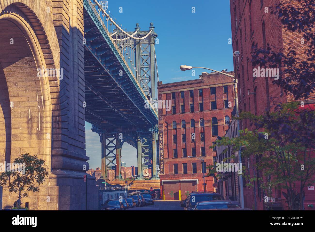 Streets of Dumbo New York Stock Photo