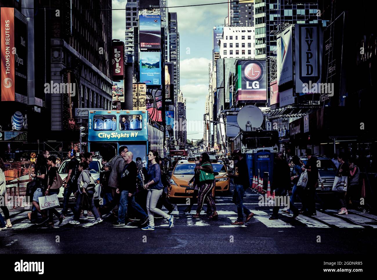 Streets of Dumbo New York Stock Photo